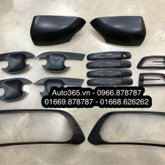 TRỌN BỘ ỐP TRANG TRÍ PHỤ KIỆN ĐEN TRƠN CHO FORD RANGER - Ảnh nhỏ 1